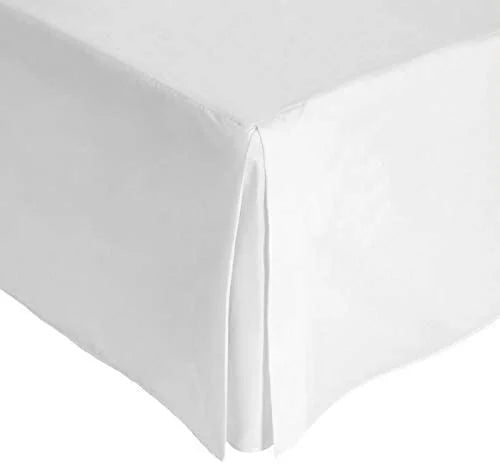 400 Thread Count 100% Egyptian Cotton White Valance Sheet
