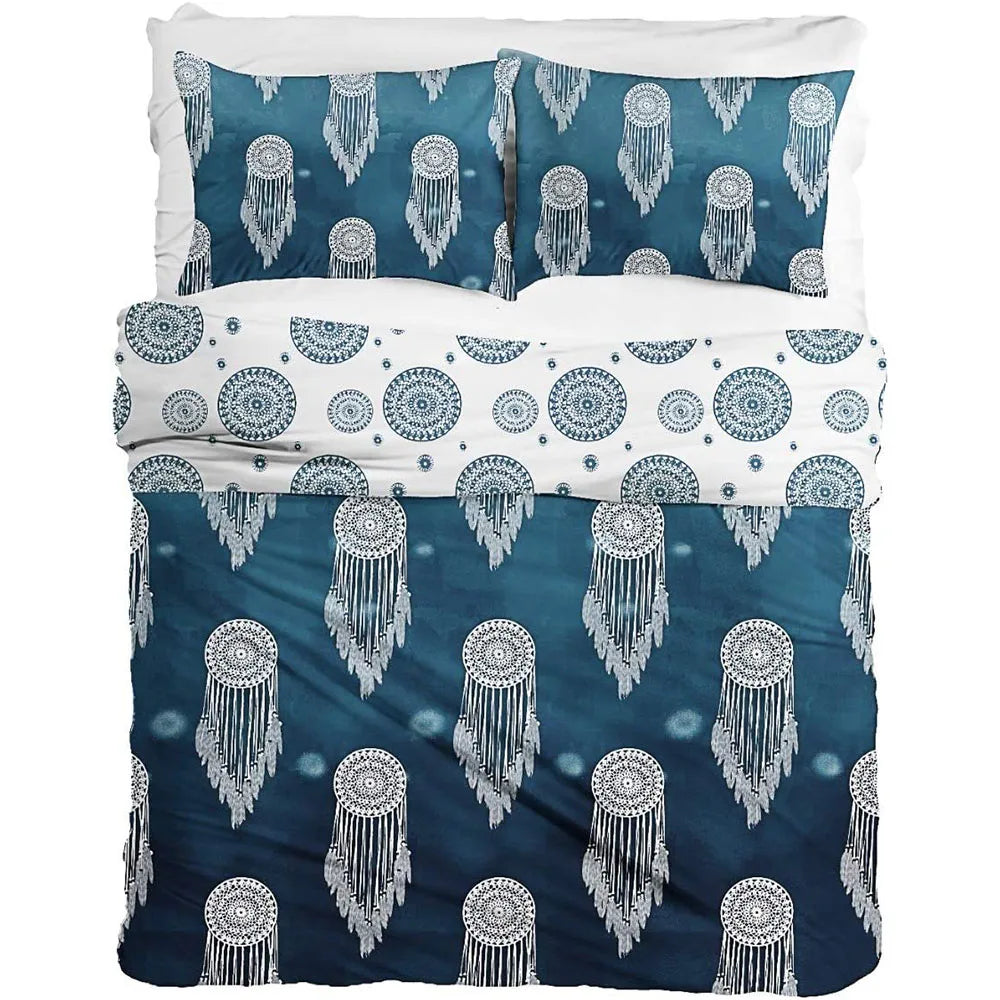 Dreamy Nights with Polycotton Duvet Cover - Dream Catcher