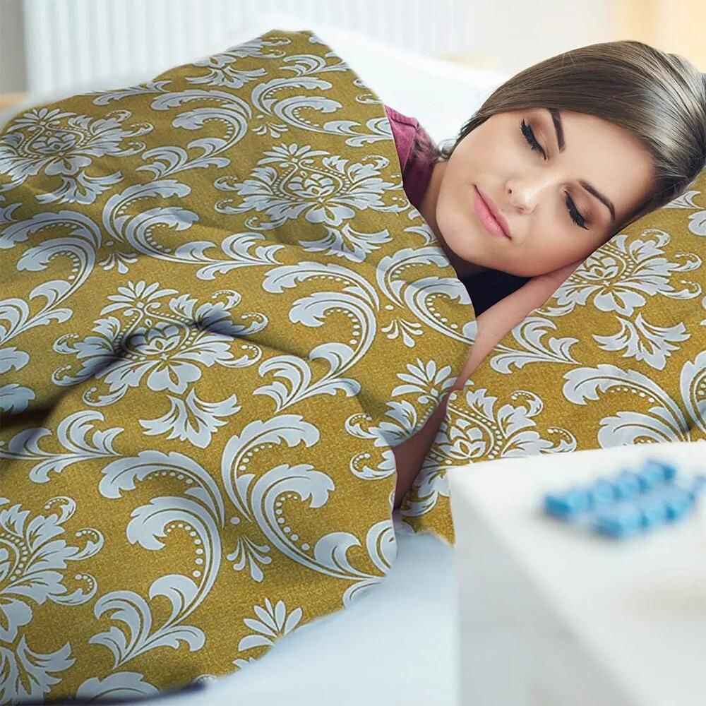 Shop 100% Best Cotton Istanbul Mustard Duvet Cover Set - UK