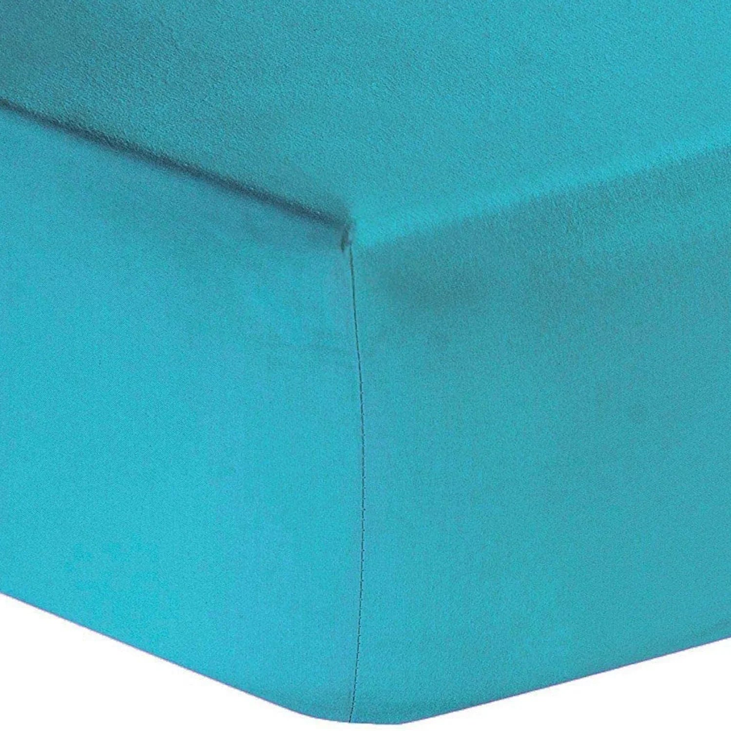 Soft & Easy Care Extra Deep Fitted Teal Bed Sheets - 16"/40CM