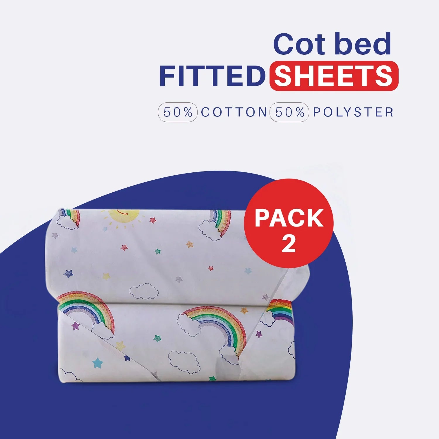 cot bed sheets 140 x 70