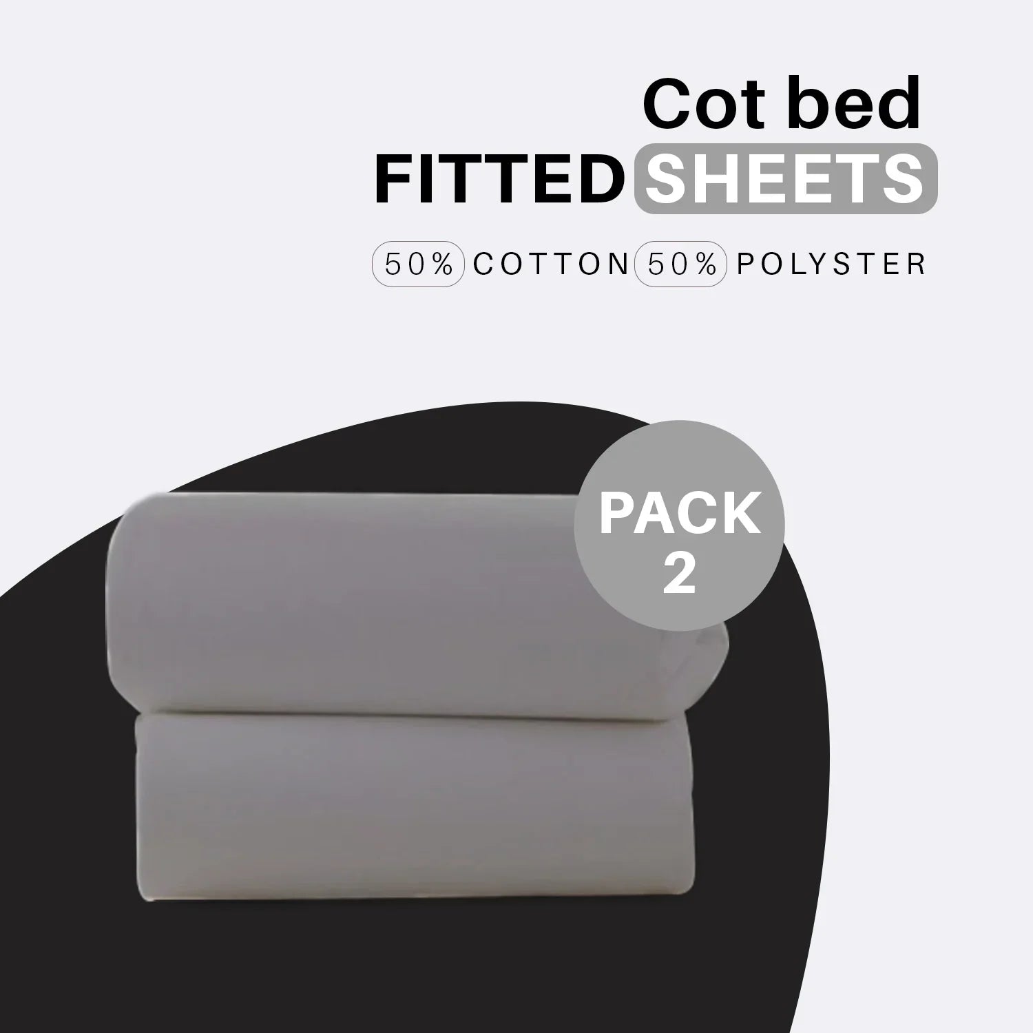 fitted cot bed sheets