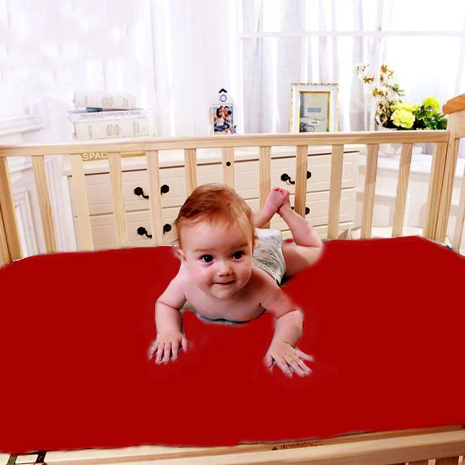 fitted cot bed sheets