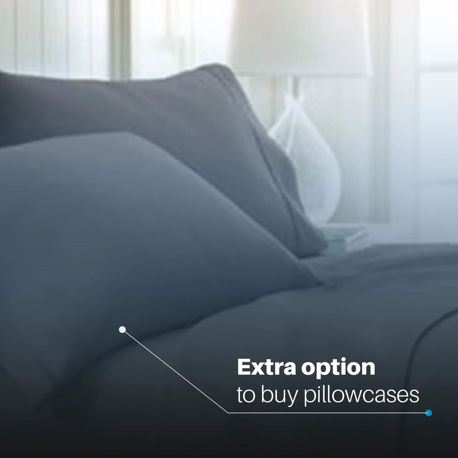 grey 100 cotton fitted sheet