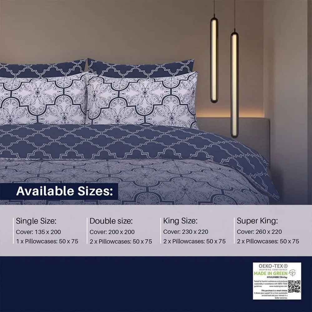200 thread count Egyptian cotton duvet set