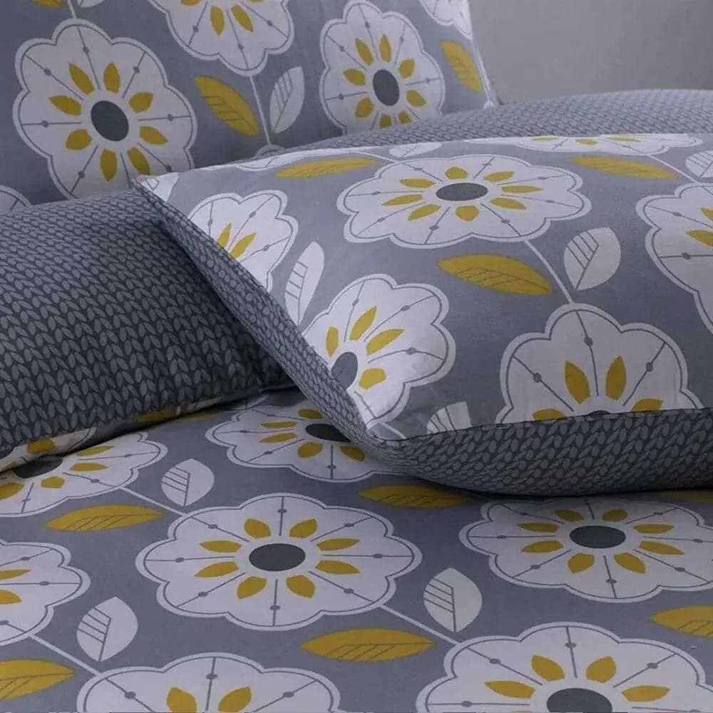 220 thread count daffodil cotton bedding set