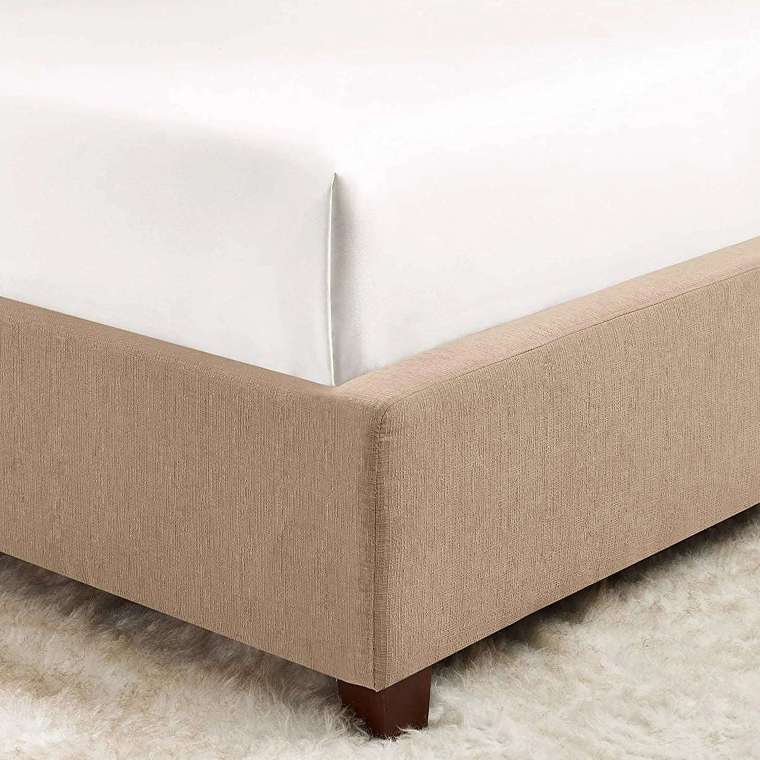 ultra Deep Fitted Sheets (46cm, White, Super king)
