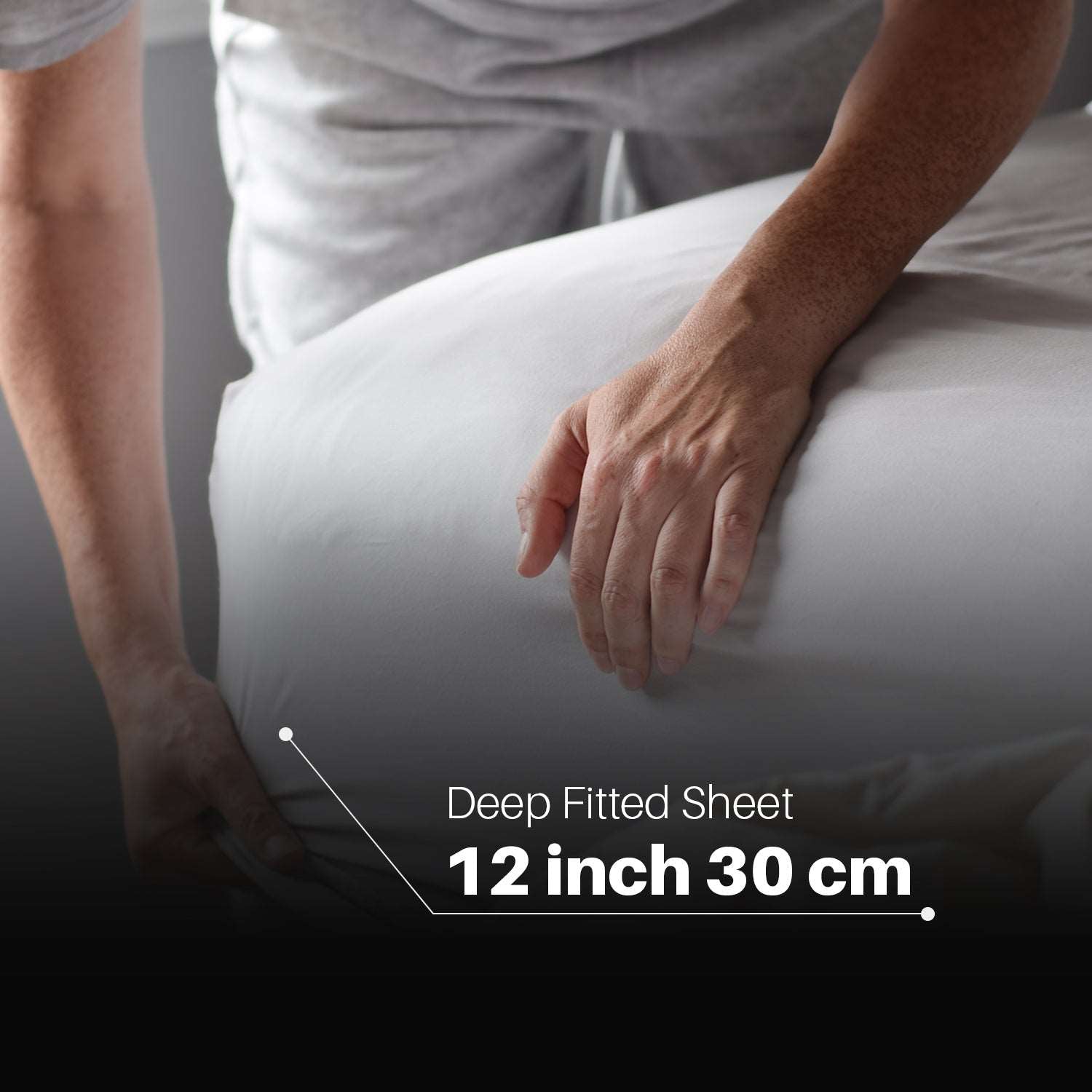 400 thread count Egyptian cotton bed sheets UK