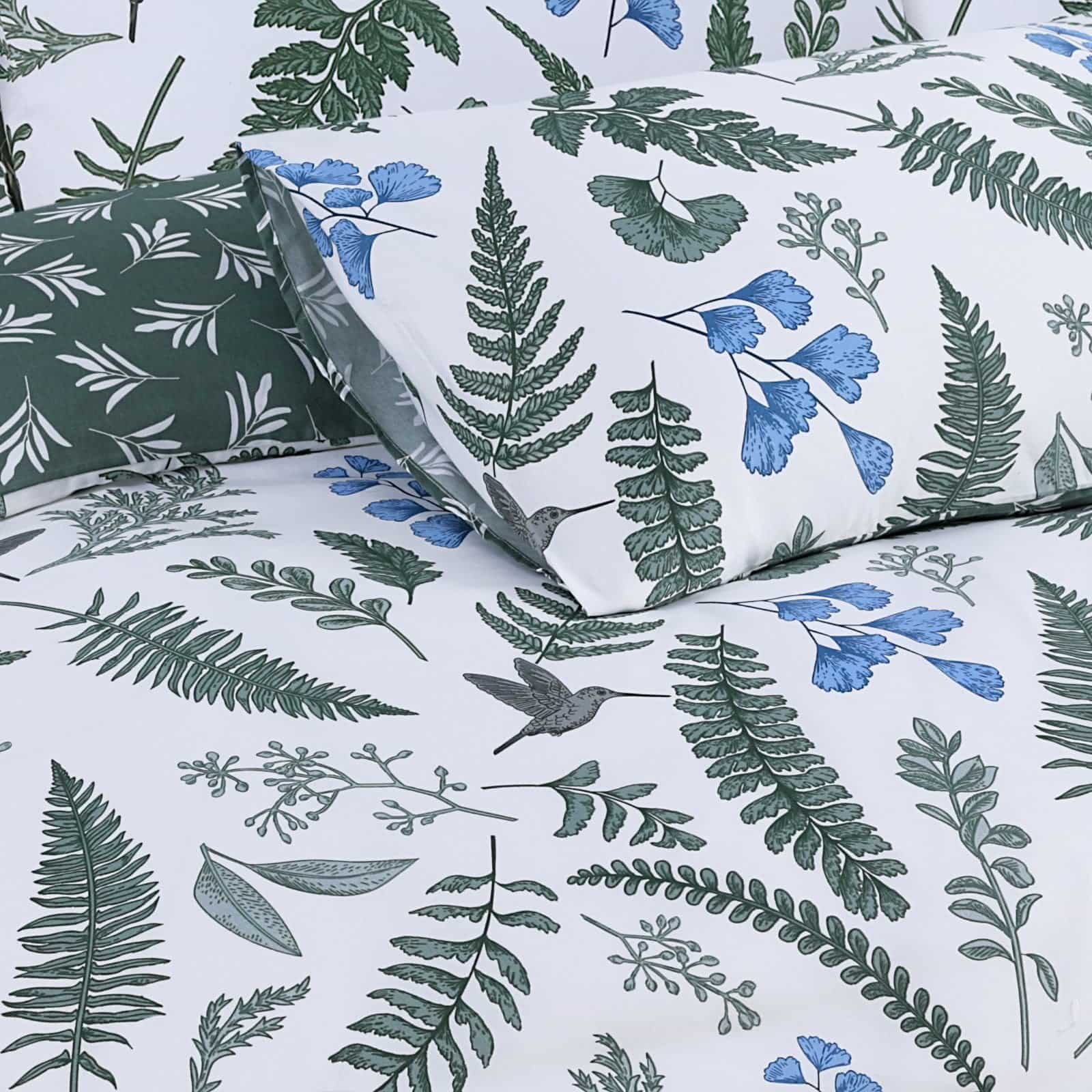 4 piece emerald haven bedding set with pillowcases UK