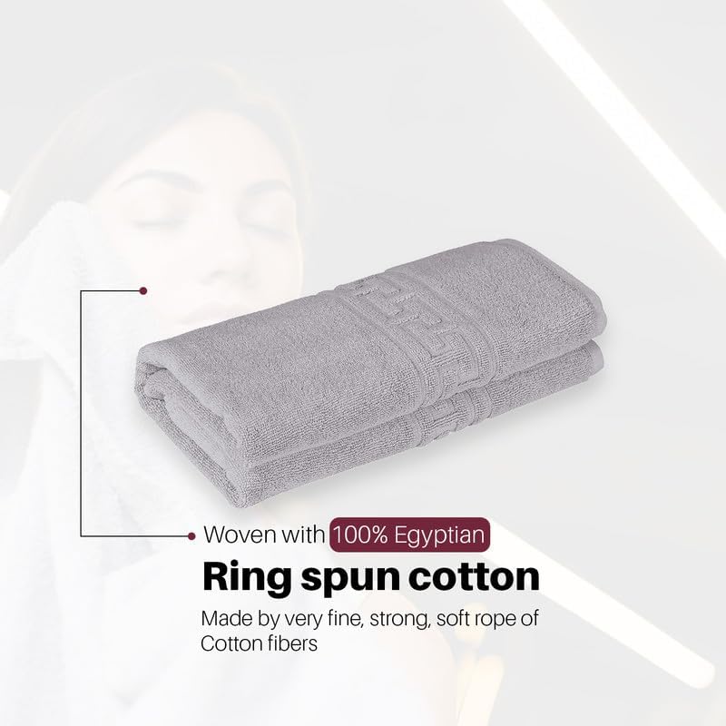 600 gsm egyptian cotton towel set for bathroom - 100% Egyptian Ring Spun Cotton