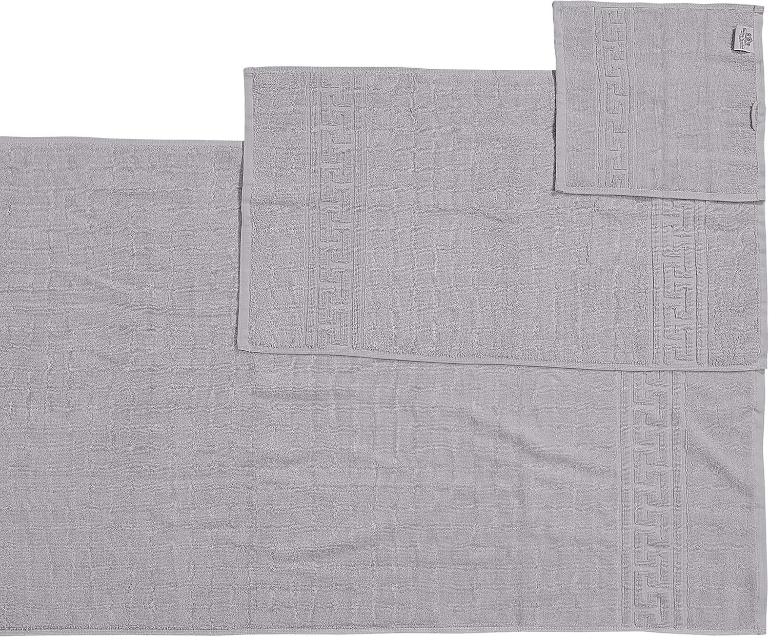 8 piece bathroom towel set with washcloths