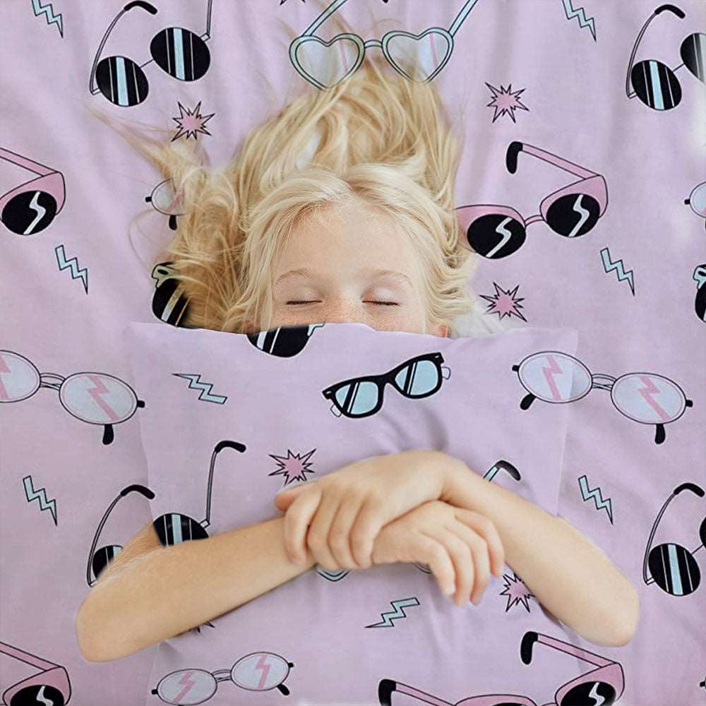 Affordable Complete Pink Bedding Set – 100% Cotton Bedsheet 