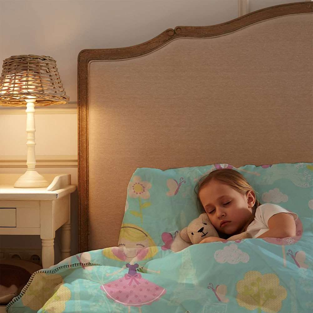 100% Cotton Bedding Set for kids: Paris Girls Design with Bedsheet