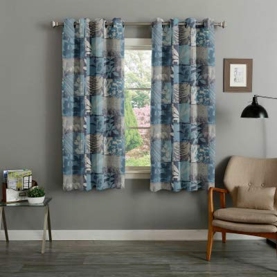MODAWAVE Luxury Hotel Quality 100% Egyptian Cotton (Aura patchy, Pair Of Curtains)