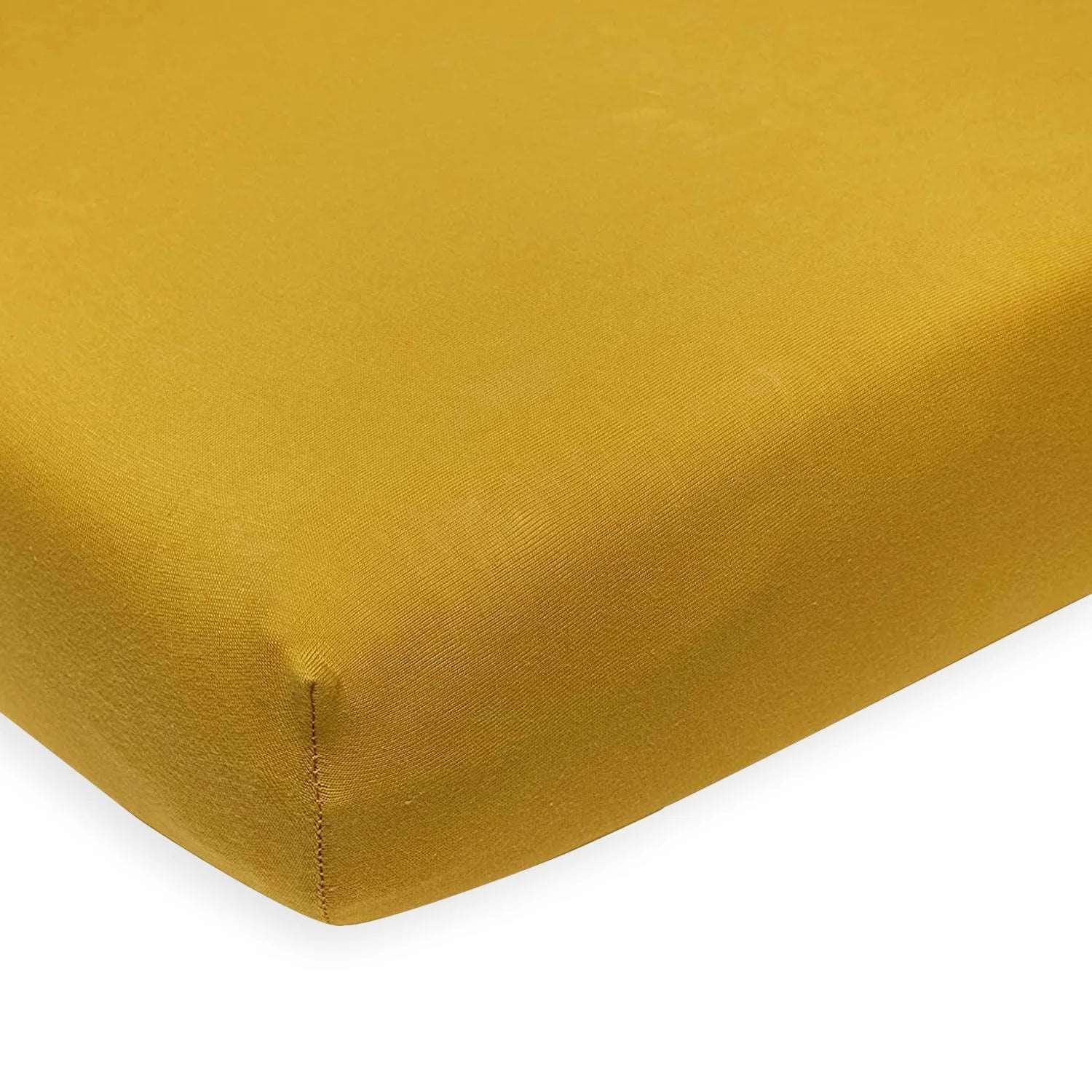Mustard Cot Bed Sheet: Pack of 2 for Maximum Comfort and Easy Care