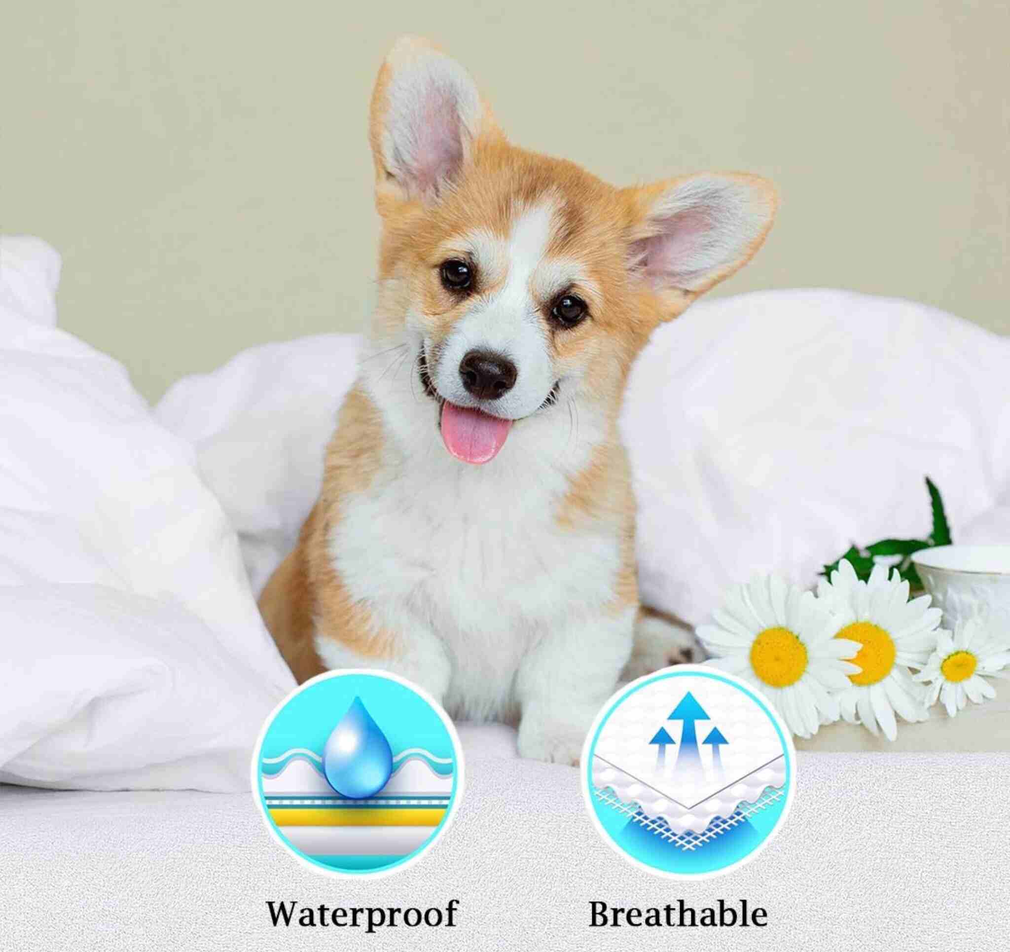 EXTRA DEEP QUILTED WATERPROOF MATTRESS PROTECTOR FITTED BED COVER