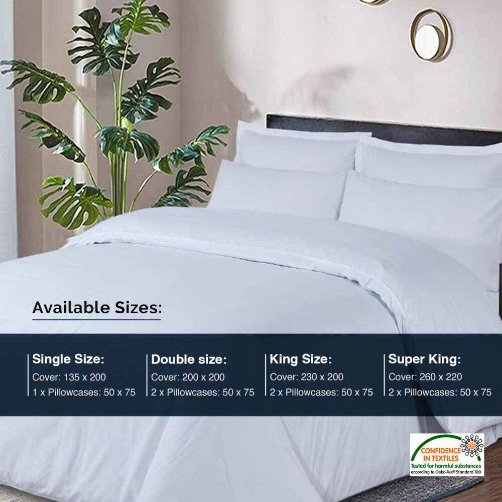 Pure cotton duvet set