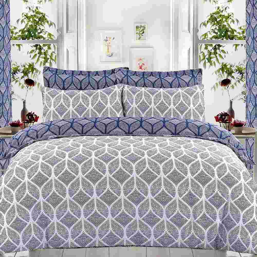 Soft Egyptian cotton duvet cover for UK beds