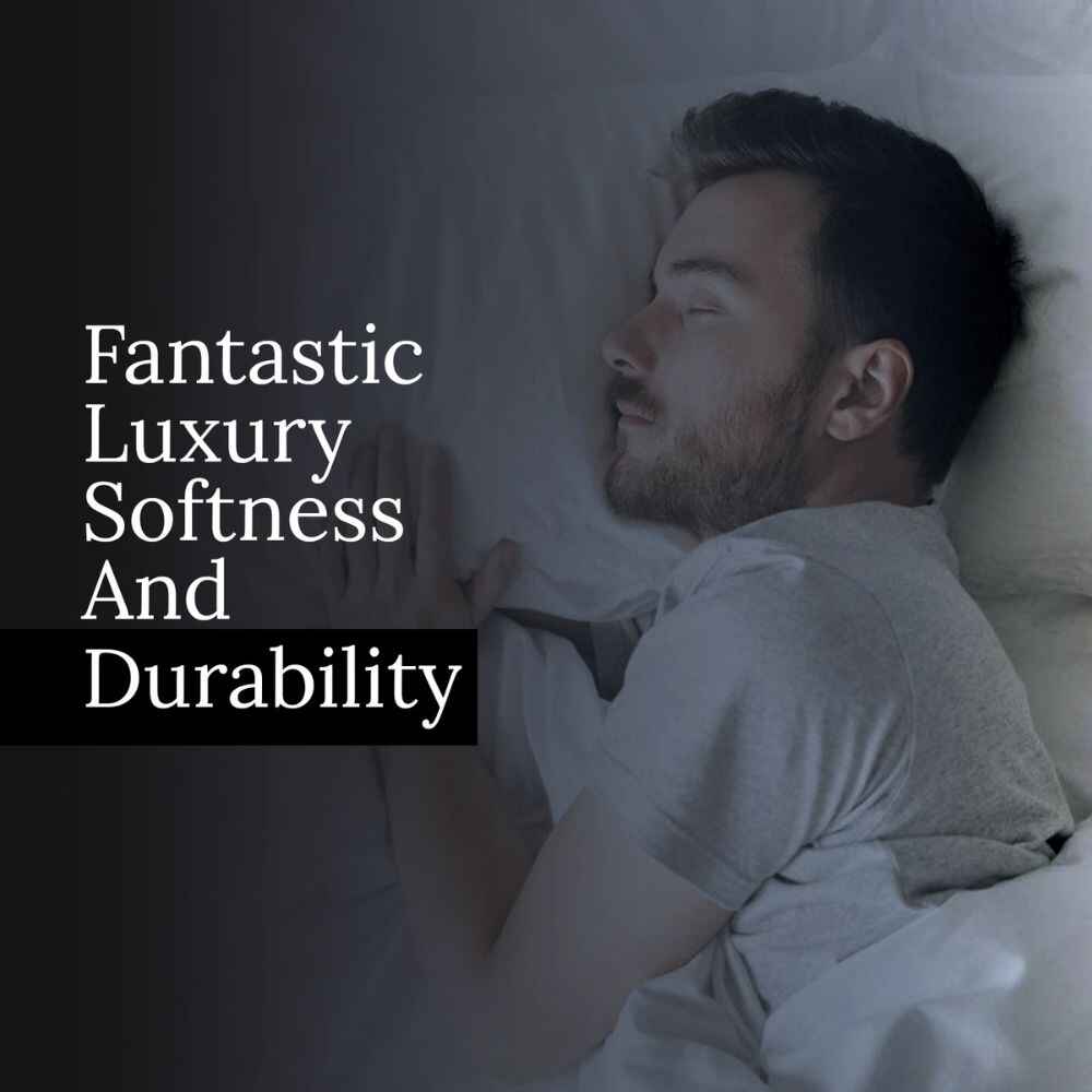 Soft white duvet cover