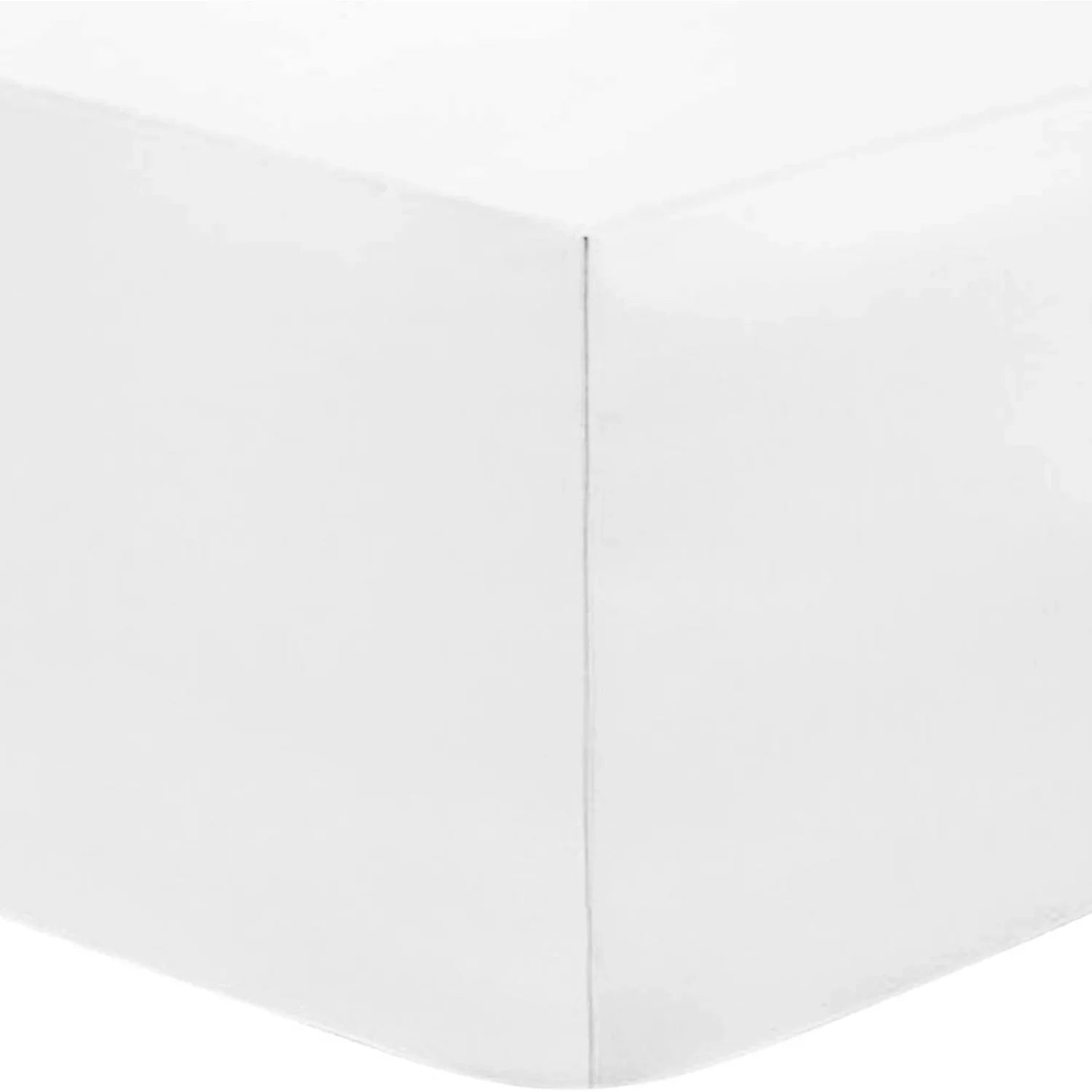 White Extra Deep Fitted Sheets - 16"/40CM | Soft and Easy Care