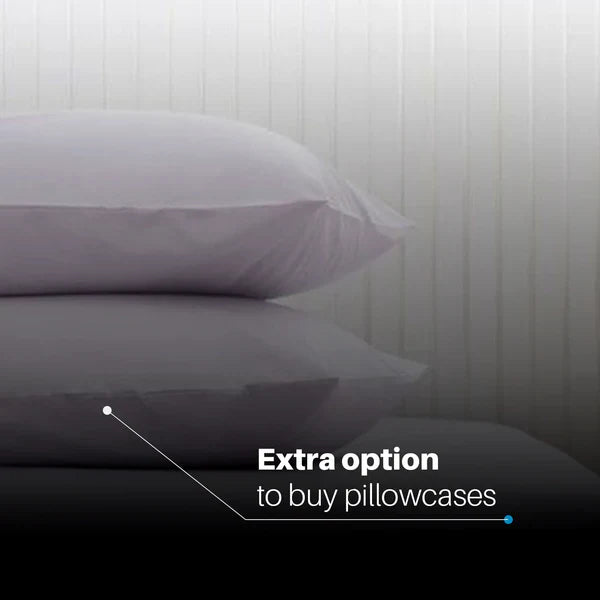 400 Thread Count 30cm Fitted Sheet white