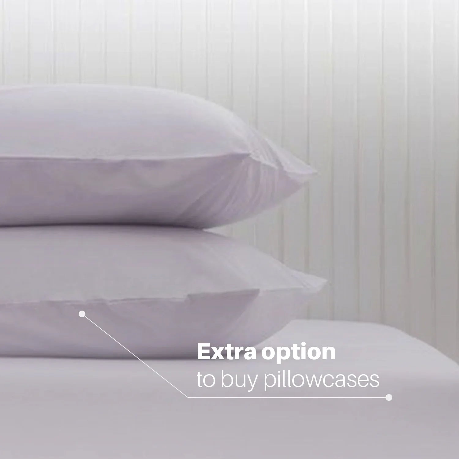 flat sheets made from long staple Egyptian cotton