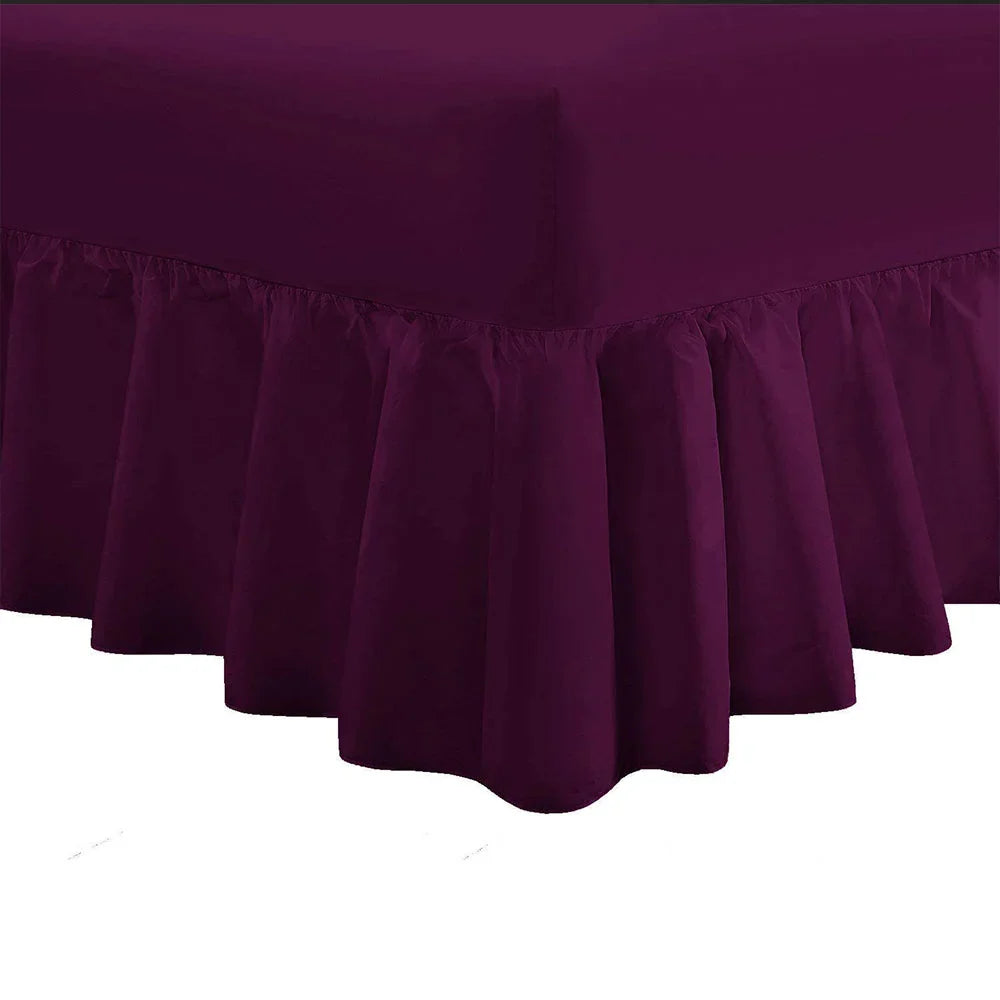 Extra Deep Frilled Fitted Sheet