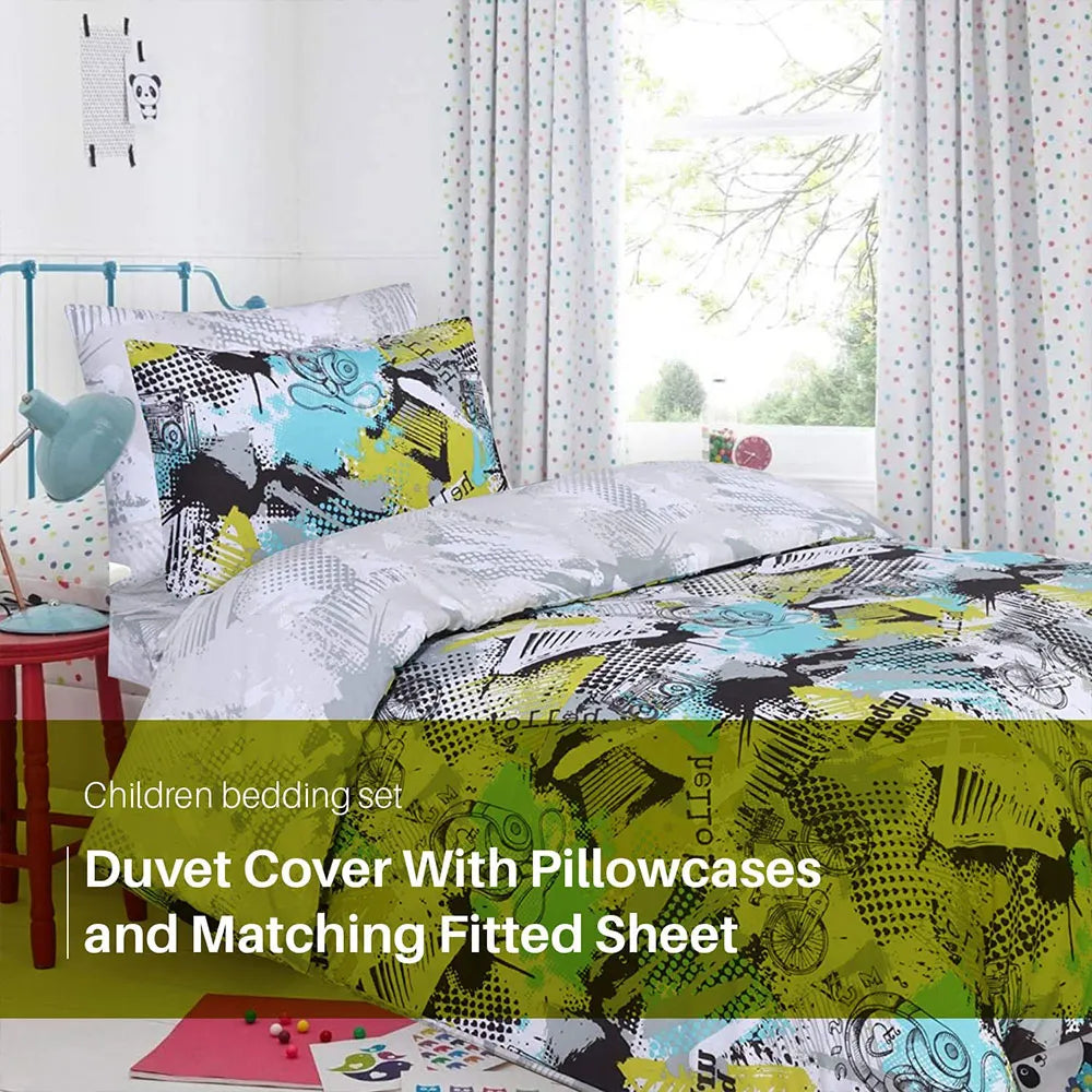 urban beats complete bed set
