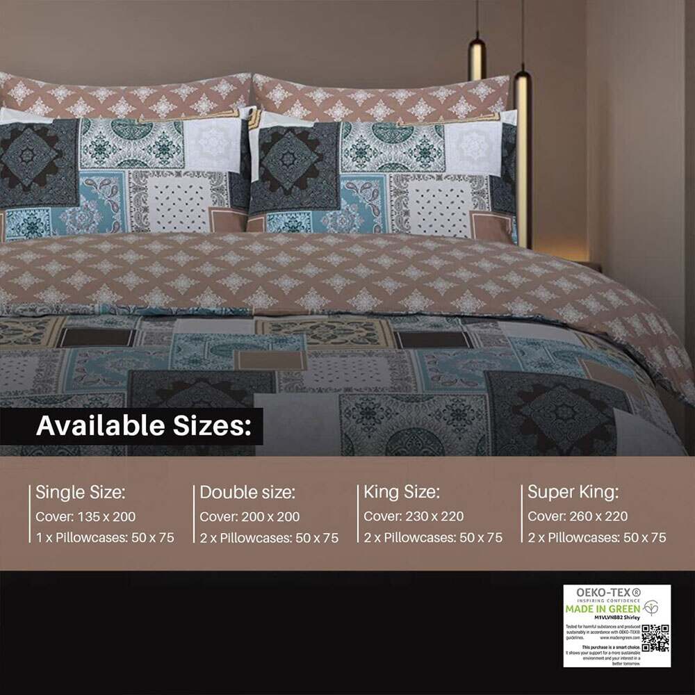 luxury Egyptian cotton duvet cover 200 thread count