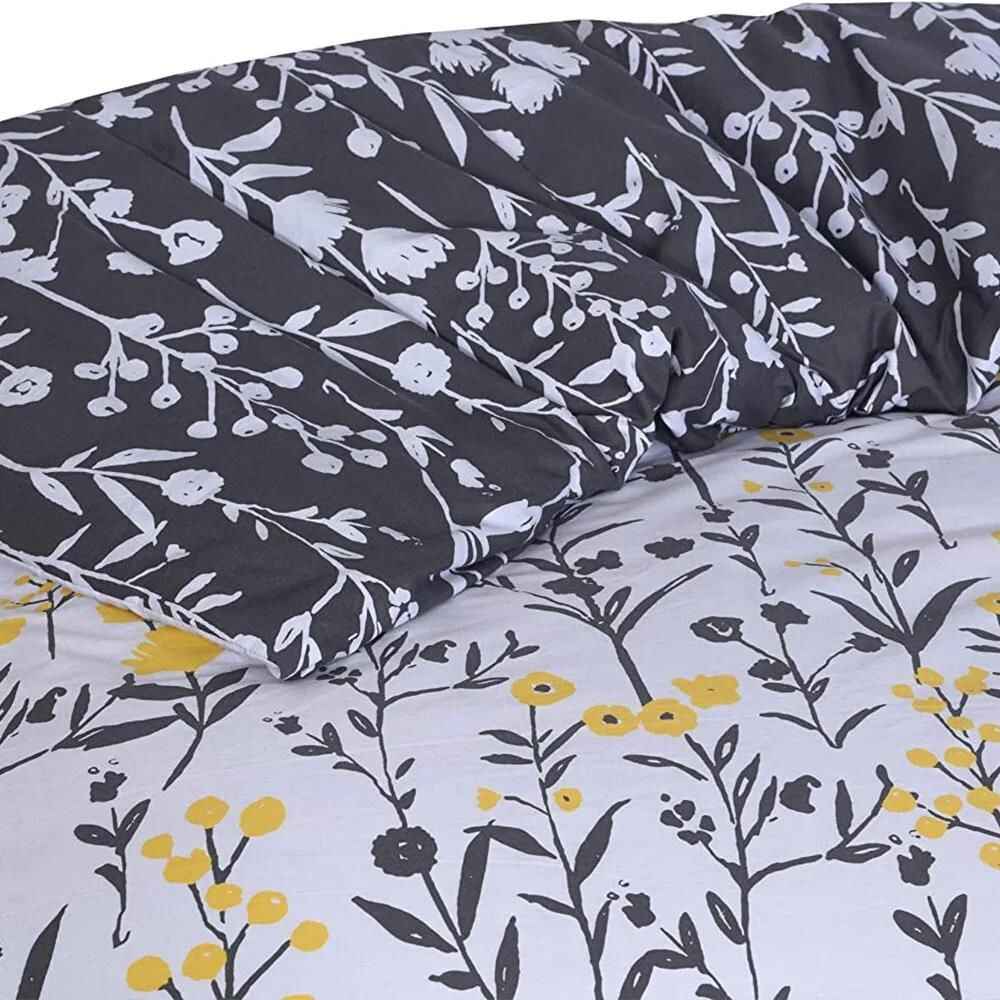 luxury silver bedding set Egyptian cotton UK