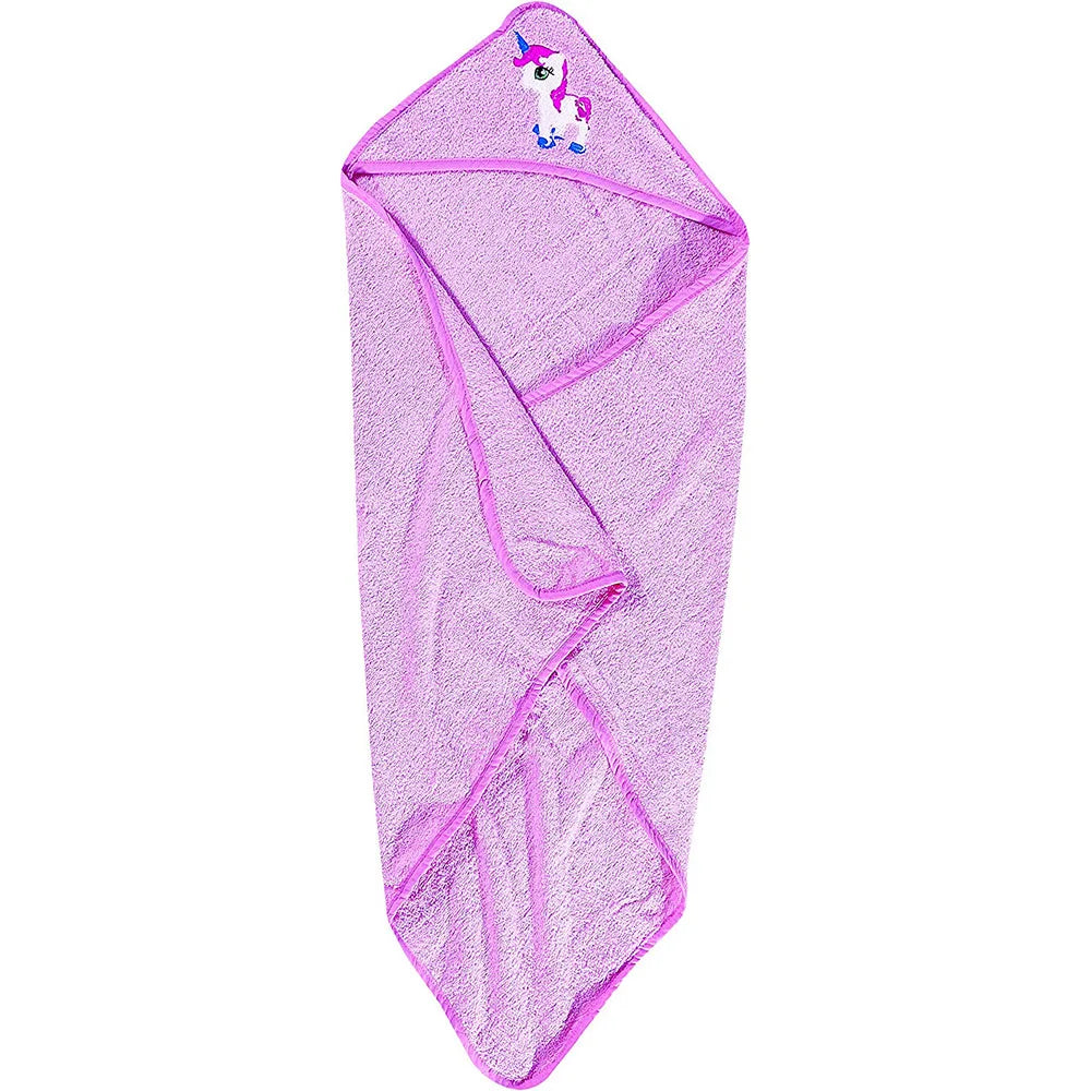 pink baby bath towels