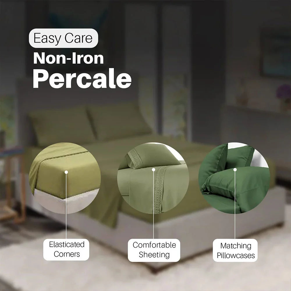 premium quality deep fitted sheet 30cm