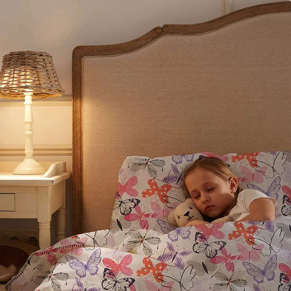 single cotton bedsheet