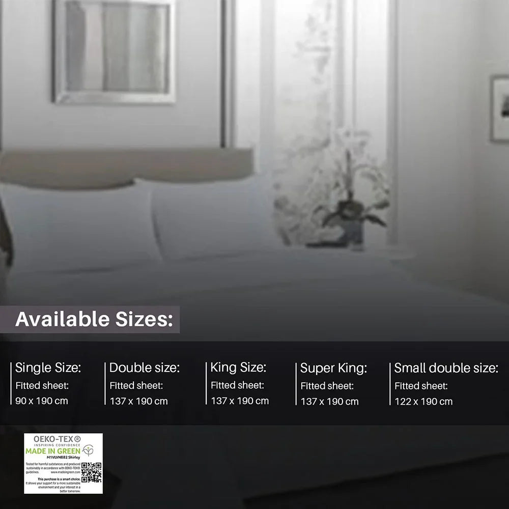 ultra deep fitted sheets white
