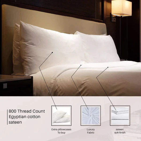 white egyptian cotton flat sheets